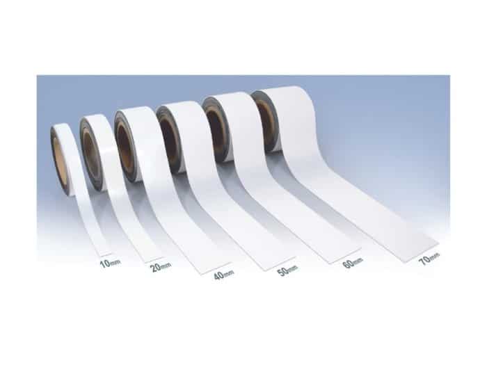 MSR Magnetic Racking Strip Tape White Sizes