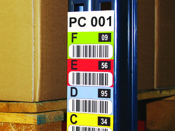 upright labels